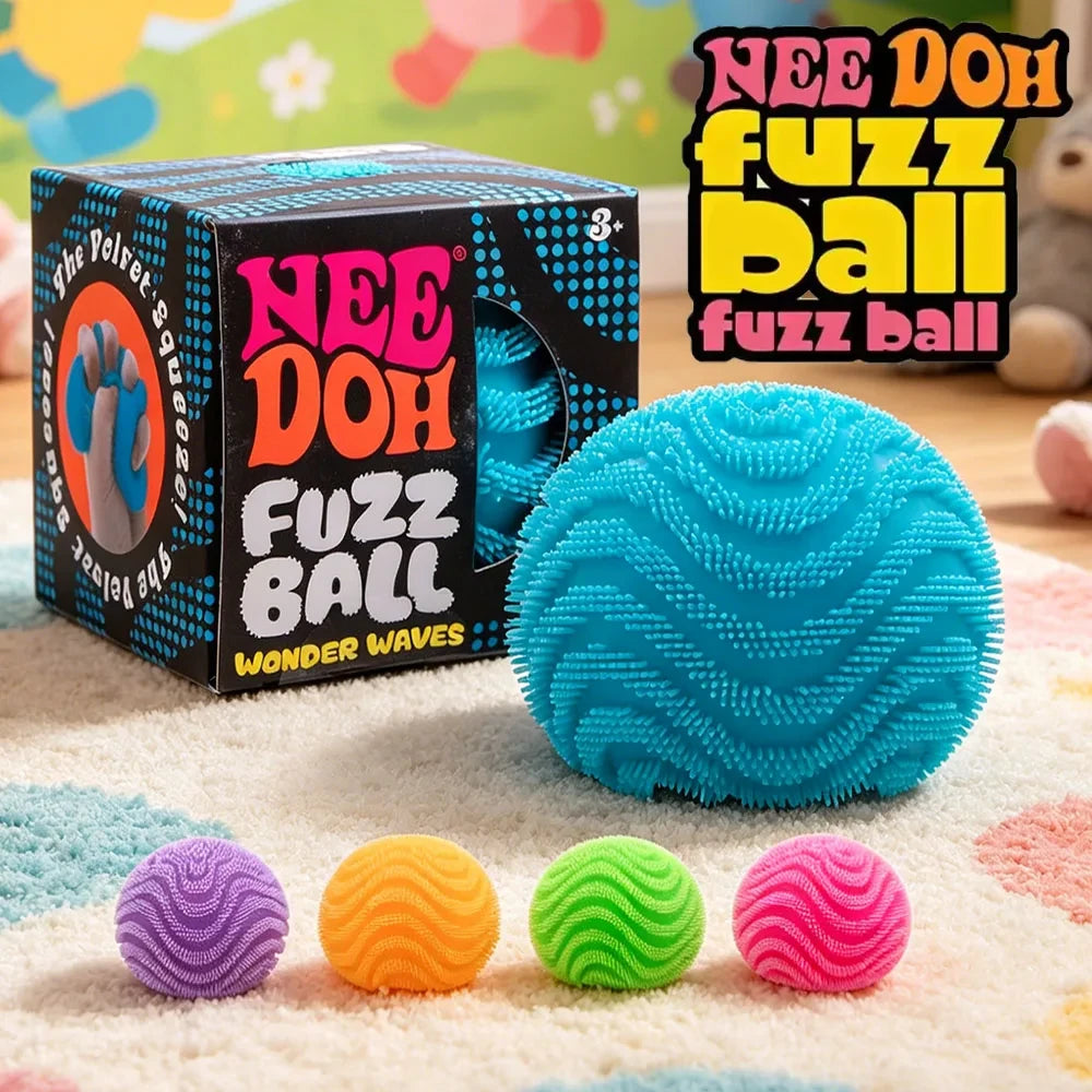 NeeDoh Fuzz Ball Squishy Toy