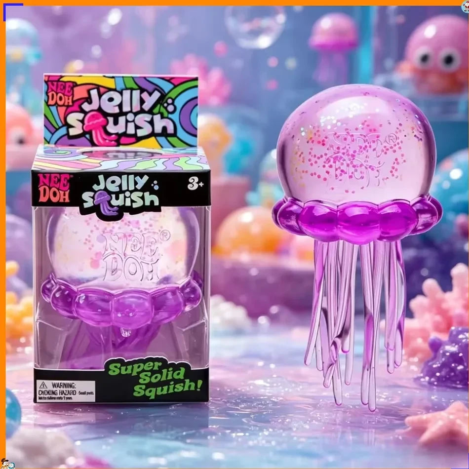 Glitter Octopus Stress Relief Fidget Toy