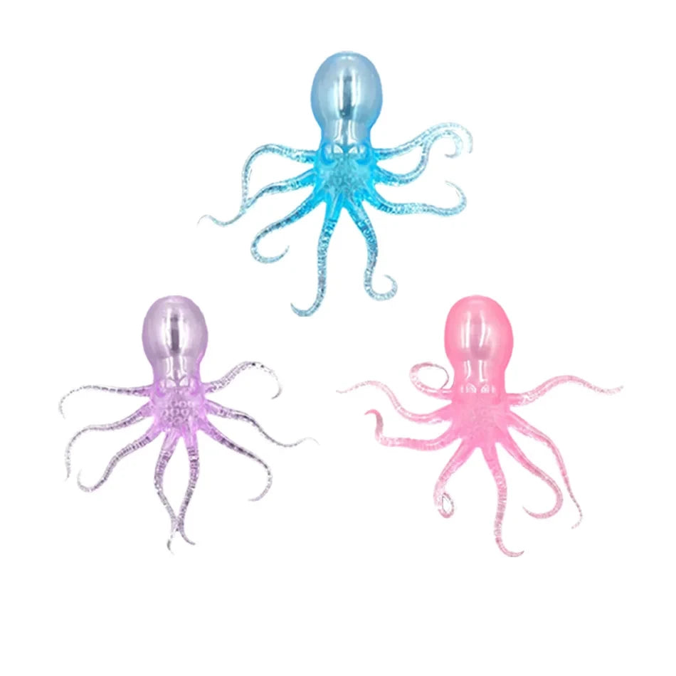 Glitter Octopus Stress Relief Fidget Toy