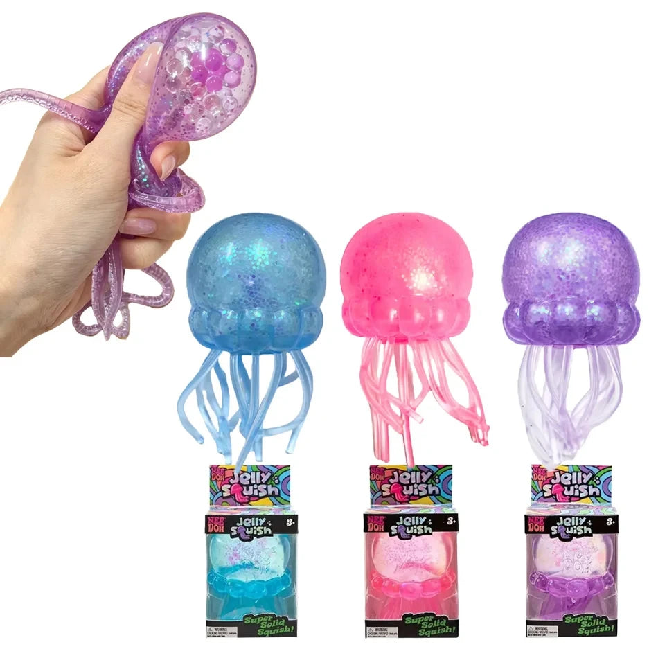 Glitter Octopus Stress Relief Fidget Toy