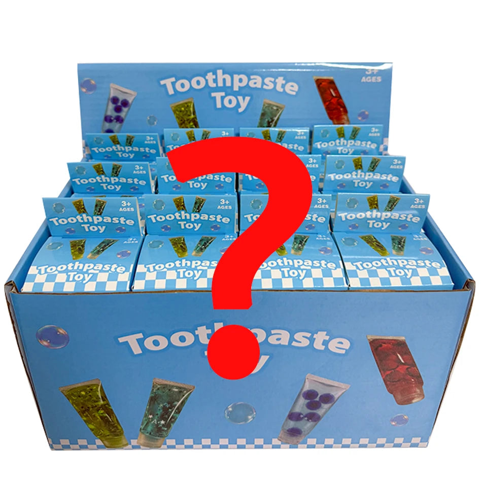 Toothpaste Stress Ball Shapeable Squishy Toy Non-Bounce Jam Vaseline Feel ASMR Fidget Toys for Kids & Adults Anti Stress Gifts